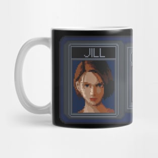 Resident Evi 3 Pixel Art Mug